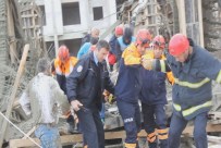 RİZE BELEDİYESİ - Rize'de AVM İnşaatı'nda Çökme Meydana Geldi  Açıklaması 4 Yaralı