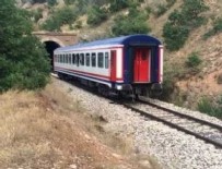YÜK TRENİ - Yük trenine bombalı saldırı