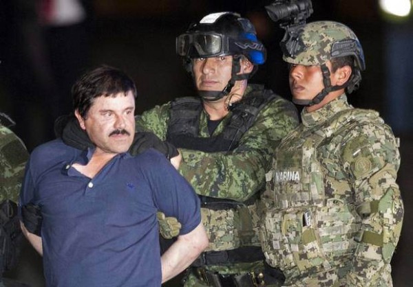 El Chapo'nun evine baskın anı