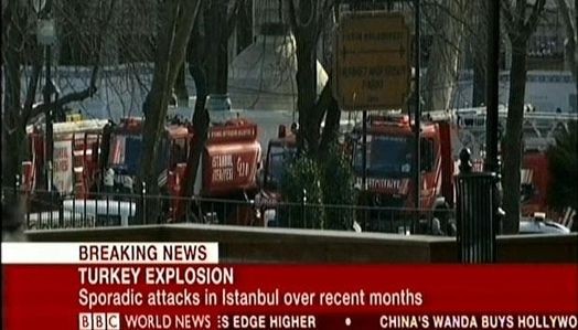 Dünya patlamayı böyle gördü