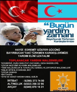 Balıkesir AK Parti'den Bayırbucak Türkmenlerine Yardım Kampanyası
