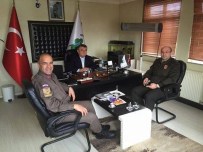 NEBIOĞLU - Garnizon Komutanı Özen'den Başkan Aydoğan'a Ziyaret