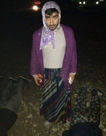 Etekli teröristler kıskıvrak yakalandı