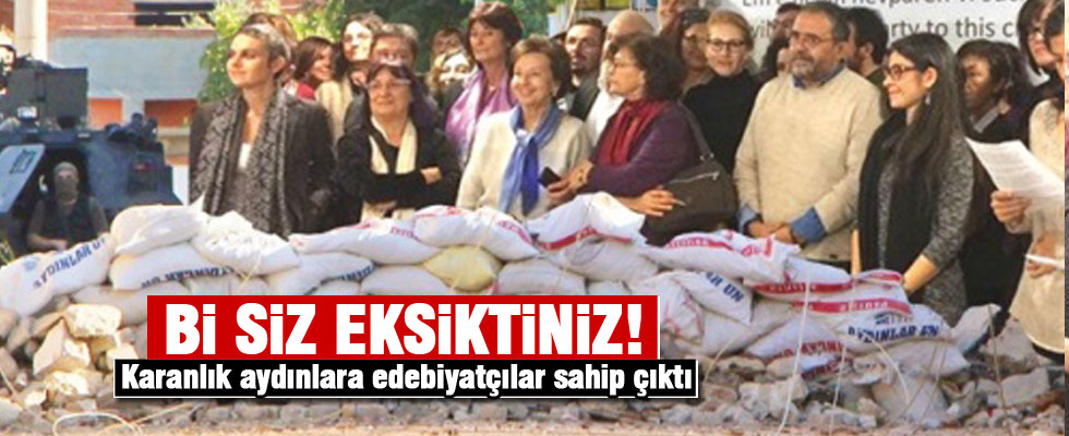 Edebiyatçılardan 'devlet katil' diyen akademisyenlere destek