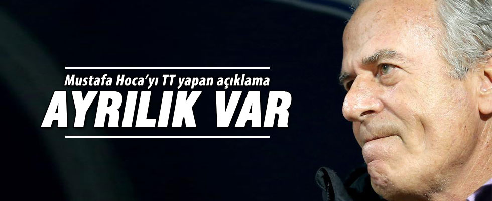 Mustafa Denizli açıkladı: Ayrılık var