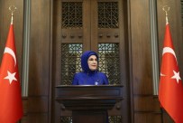 BÜYÜKELÇİLER - Emine Erdoğan, Kadın Büyükelçiler Ve Büyükelçi Eşlerini Cumhurbaşkanlığı Külliyesi'nde Ağırladı