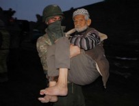 Ölüme terk edilen yaşlı çifti Mehmetçik kurtardı