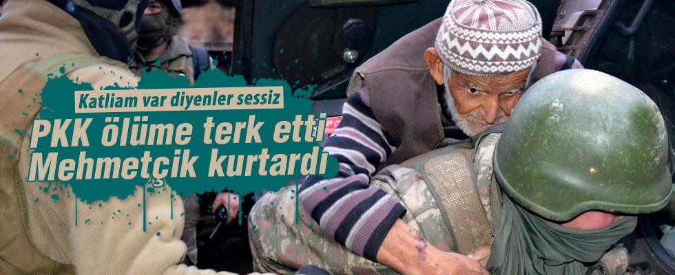 Ölüme terk edilen yaşlı çifti Mehmetçik kurtardı