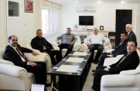 ALP ARSLAN - Rektör Şimşek'ten Saray Kaymakamı Arslan'a Ziyaret