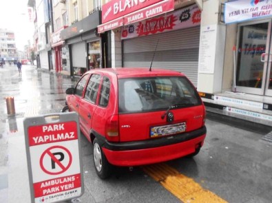 Zabıta Kaldırım İşgaline 63 Bin TL Ceza Kesti