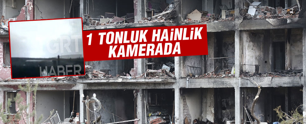 Diyarbakır - Çınar saldırısındaki patlama kamerada