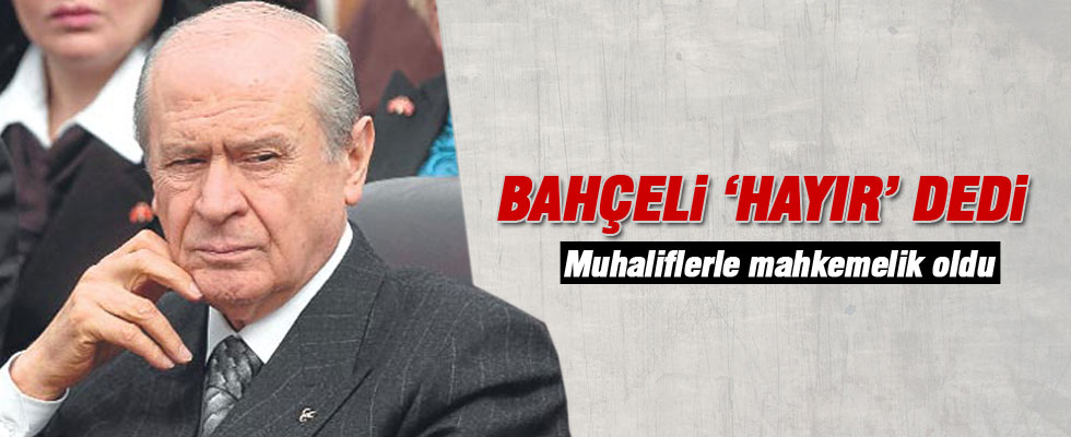 MHP'de muhalefet imzaları topladı