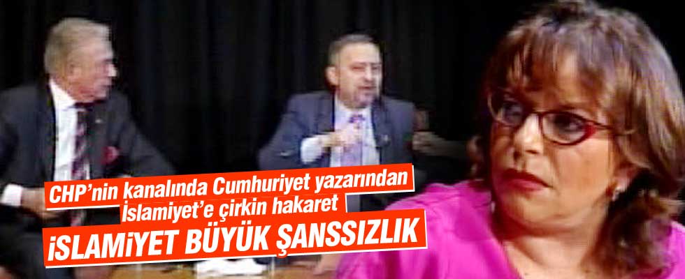 Halk Tv'de İslamiyete çirkin hakaret