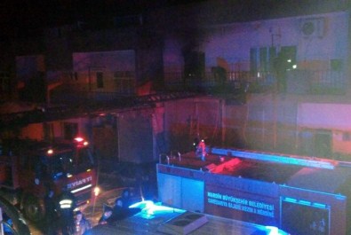 Mardin'de Bir Evde Yangın Çıktı