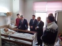 NECDET ÜNÜVAR - Milletvekili Ünüvar, Yaralı İşçileri Ziyaret Etti