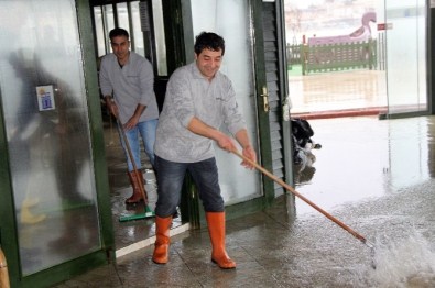 Didim'de Şiddetli Lodos Hayatı Olumsuz Etkiledi