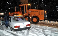 Muğla'da Kar Yağışı Ulaşımı Aksattı