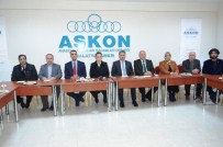 MESUT KARATAŞ - Öznur Çalık'tan ASKON'a Ziyaret