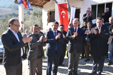 Sancaklıkayadibi Yeni Muhtarlık Binasına Kavuştu