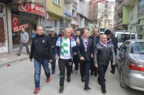 MUHARREM USTA - Trabzonspor Başkanı Usta, Bursaspor Parkı Ve Derneğini Ziyaret Etti