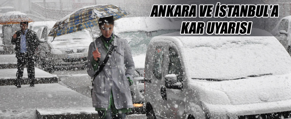 Meteoroloji'den kar uyarısı