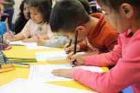 RESİM ATÖLYESİ - Minik Picassolar Deepo Outlet'te