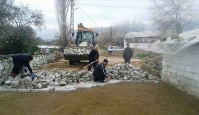 Ödemiş'te 170 Bin Metrekarelik Alan Kilit Taşla Kaplandı