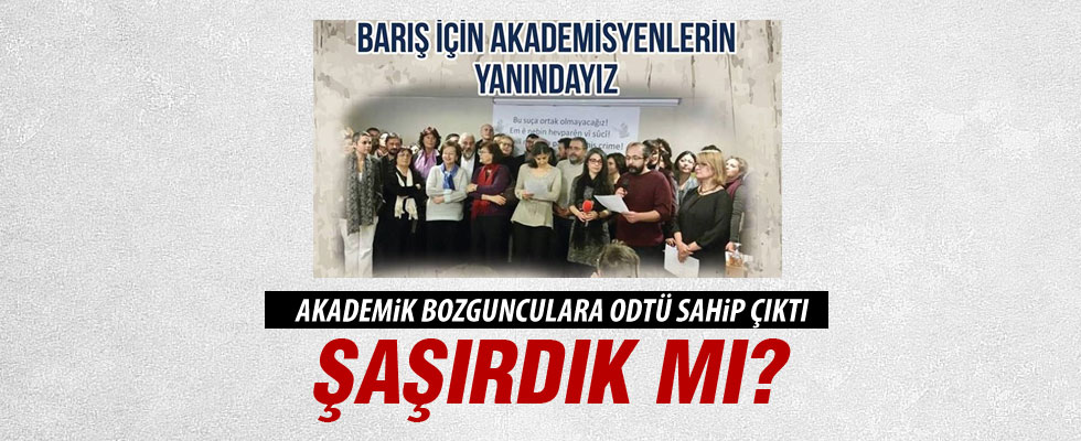 ODTÜ'de PKK'ya destek yürüşüyü