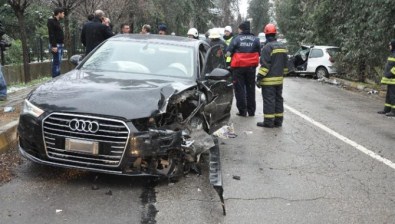 Oktay Vural trafik kazası geçirdi