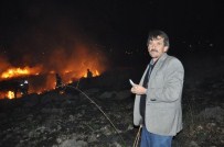 ABDULLAH DÜZGÜN - Üniversite Arazisinde Çıkan Yangın Korkuttu