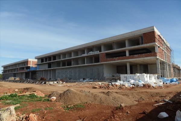 Antalyaspor tesisleri hızla yükseliyor