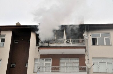 Akşehir'de Ev Yangını