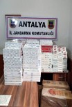 Alanya'da 5 Bin Paket Kaçak Sigara Ele Geçirildi