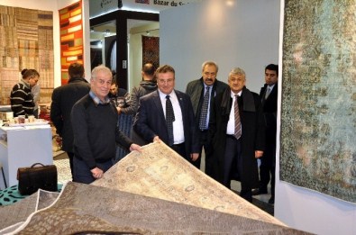 Domotex Halı Fuarında Tufte Ve El Dokuma Halıları Ve Türk Kilimleri İlgi Görüyor