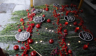 Hrant Dink'in anma töreninde CHP'li vekillerden katil devlet sloganı