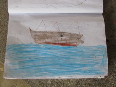 (Özel) Sığınmacı Çocukların Hayallerini Çizdiği Resimler Yürek Dağladı