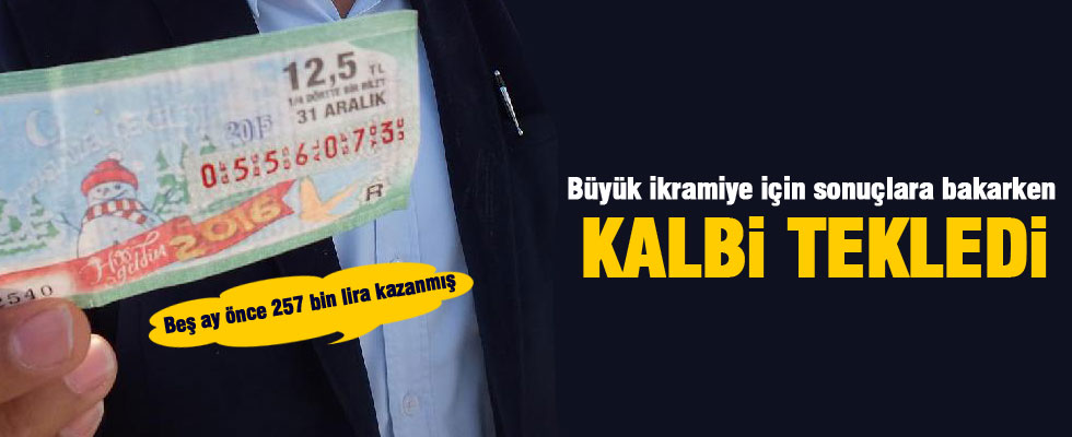 Büyük ikramiyeyi tek rakamla kaçırınca hastanelik oldu