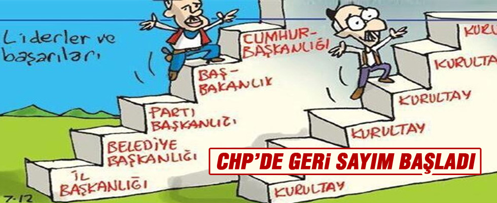 CHP'de kurultay için geri sayım başladı