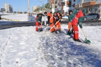 FıRAT ANLı - Eş Başkanlar Karla Mücadele Çalışmalarını Denetledi
