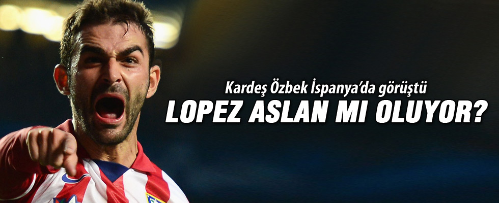 Galatasaray'da Adrian Lopez sürprizi