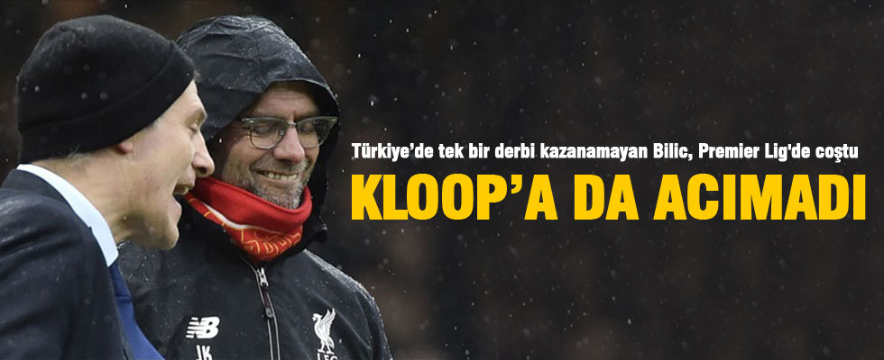 Jurgen Kloop'a Slaven Bilic çelmesi