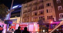 İTFAİYE MERDİVENİ - Yanan Otelde Mahsur Kalan 15 Kişi Güçlükle Kurtarıldı!