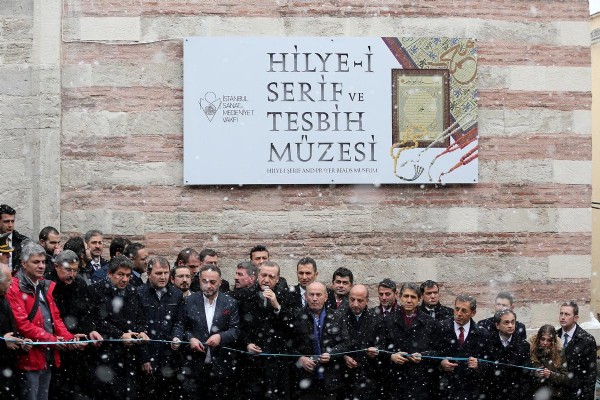Erdoğan Hilye Ve Tesbih Müzesi'nin açılışını yaptı