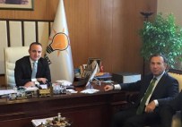 İÇ TÜZÜK - Adalet Bakanı Bozdağ Turan'ı Ziyaret Etti