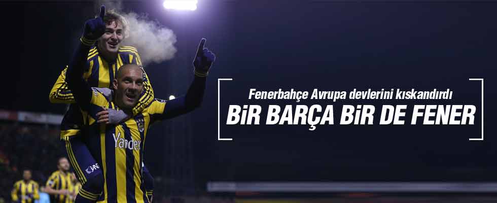 Bir Barça, bir de Fener!