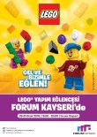 LEGO - Forum Kayseri'de Çocuklar 'Lego'lardan Kendi Dünyalarını Kuracak