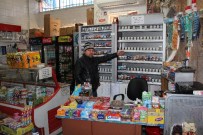 Markete Giren Hırsız Sigara Çaldı