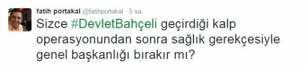 Portakal'ın anketine MHP'den sert tepki