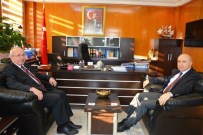 KADİR ALBAYRAK - Başkan Albayrak'tan Defterdar Malanlı'ya Ziyaret