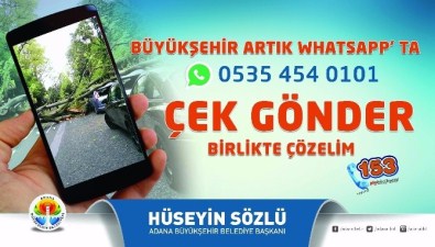 Büyükşehir Whatsapp'ta